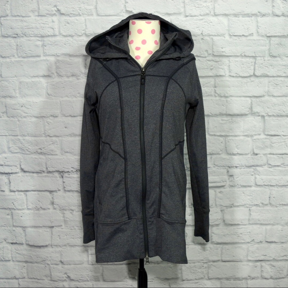 Athleta Rishi Jacket Dark Grey